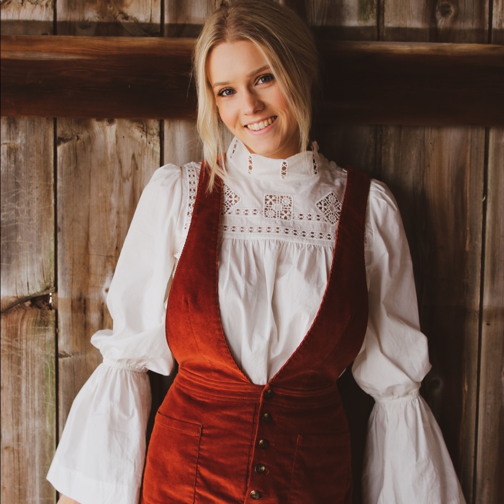 Free People Old School Love Dress